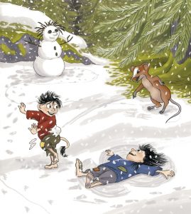 6. Det snöar
